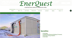 Desktop Screenshot of enerquestservices.com